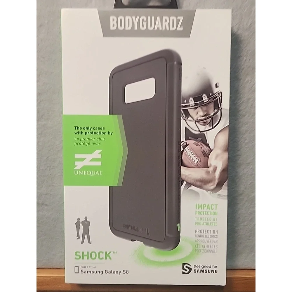 BodyGuardz‎ Shock Case for Samsung Galaxy S8 (Black)